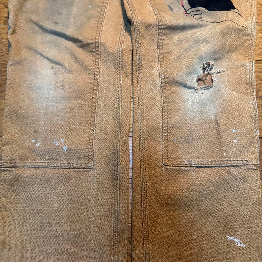 k*k様 カーハートダブルニー　ハンドペイント