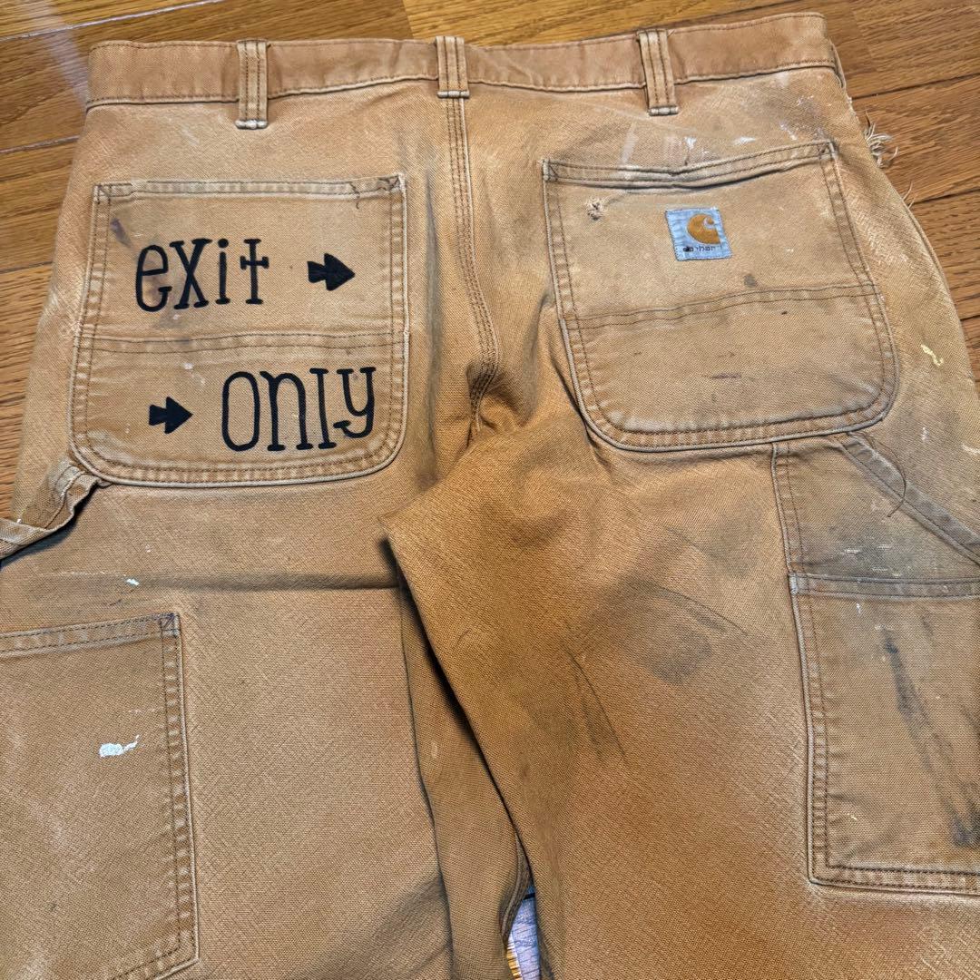 k*k様 カーハートダブルニー　ハンドペイント