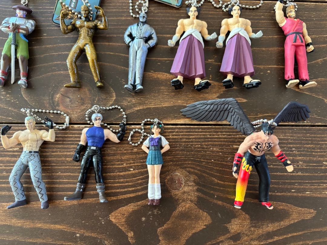 鉄拳　キーホルダー　フィギュア他　レトロ　当時物　まとめ売り　激レア　セット