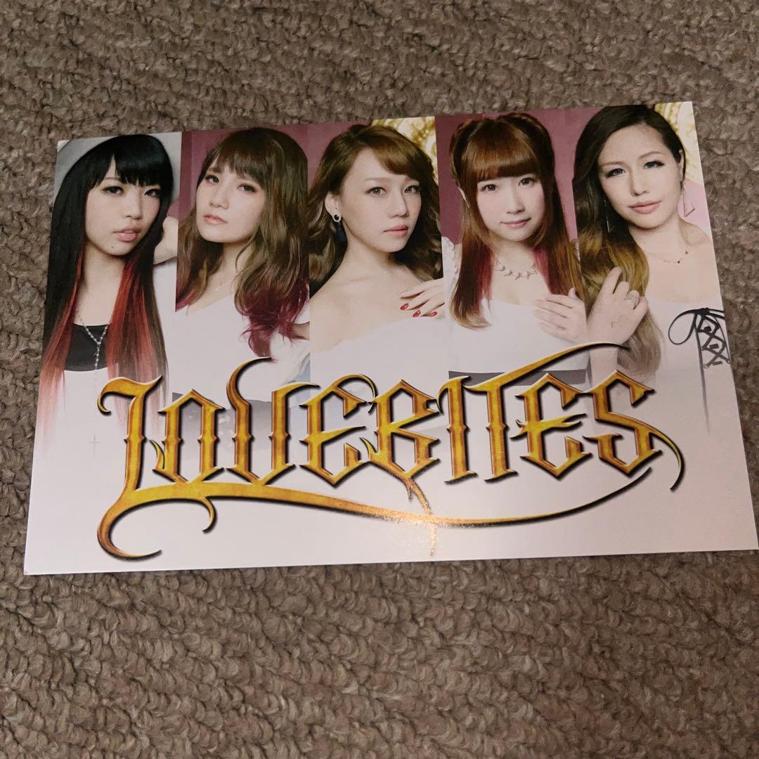THE LOVEBITES EP ポストカード付き