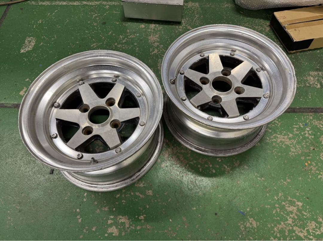 ロンシャン 7.5J 14インチ 深リム 2本