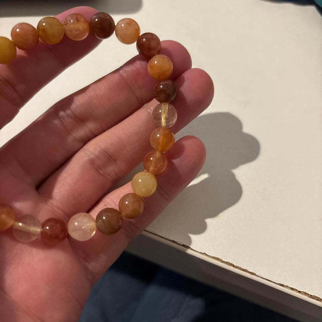 めちゃくちゃ綺麗！黄龍神五爪天珠！ミックスルチル！ズドドーンとくる！