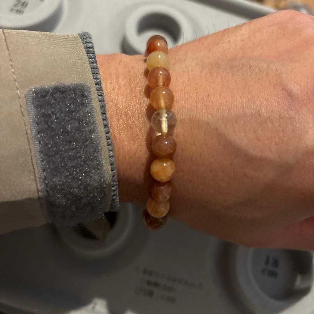 めちゃくちゃ綺麗！黄龍神五爪天珠！ミックスルチル！ズドドーンとくる！