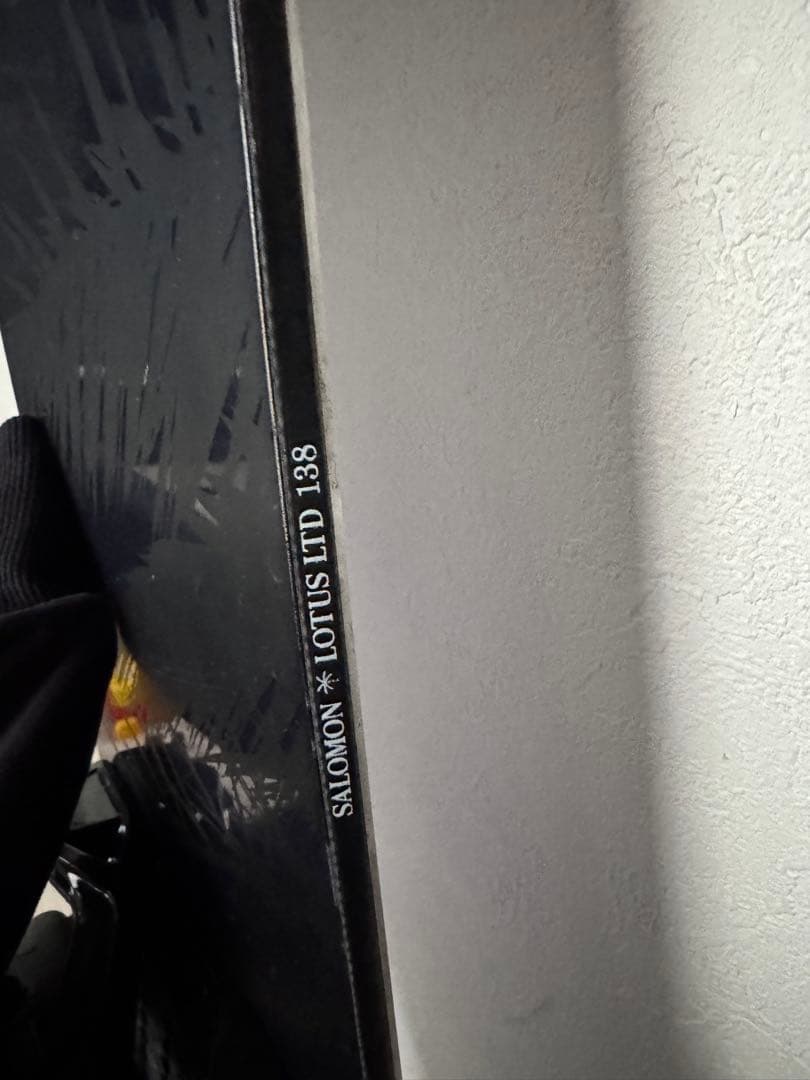 SALOMON スノーボード 紫/黒 バインディング付き