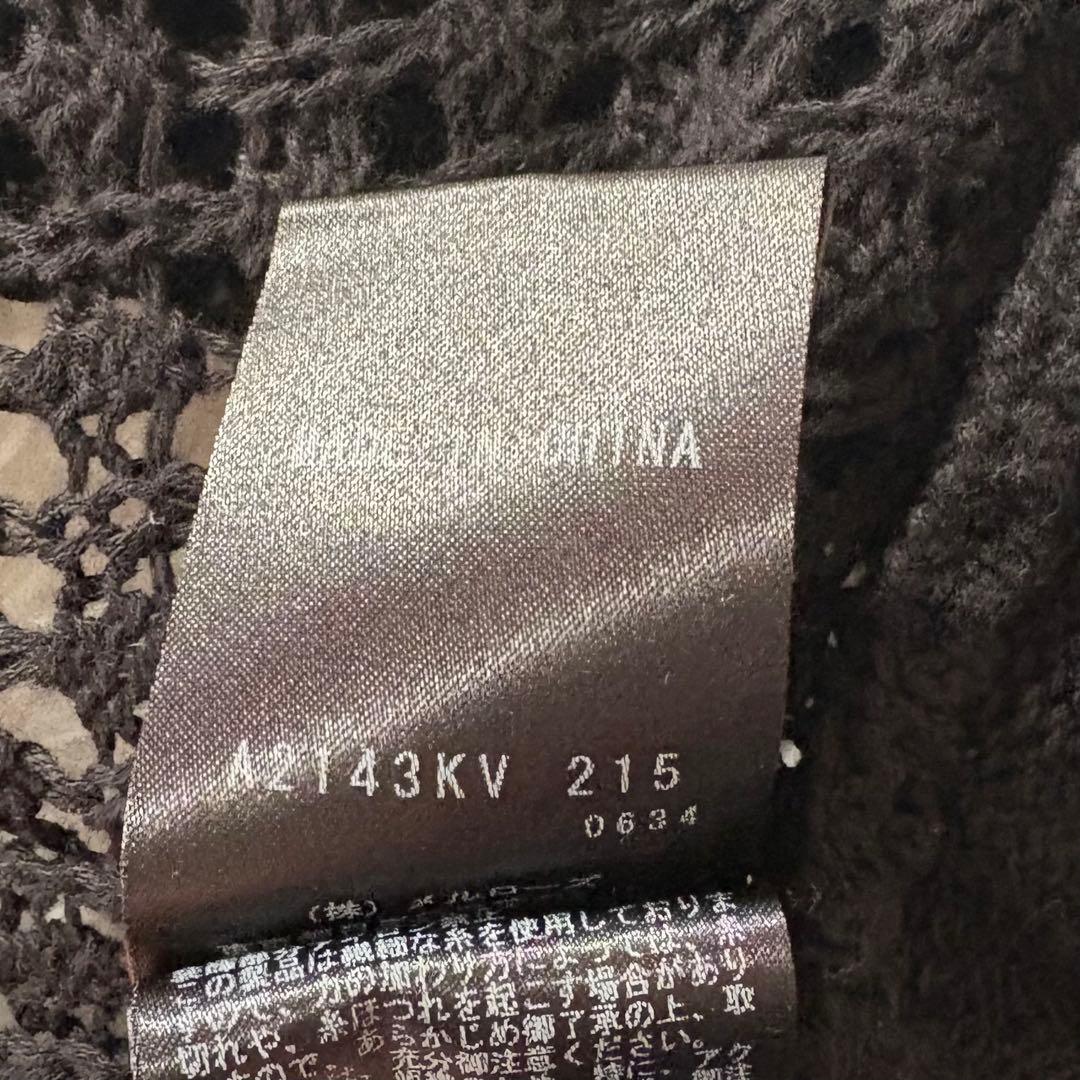 美品✨ピンクハウス　2024 フルーツモチーフ　ニットベスト　ブラック