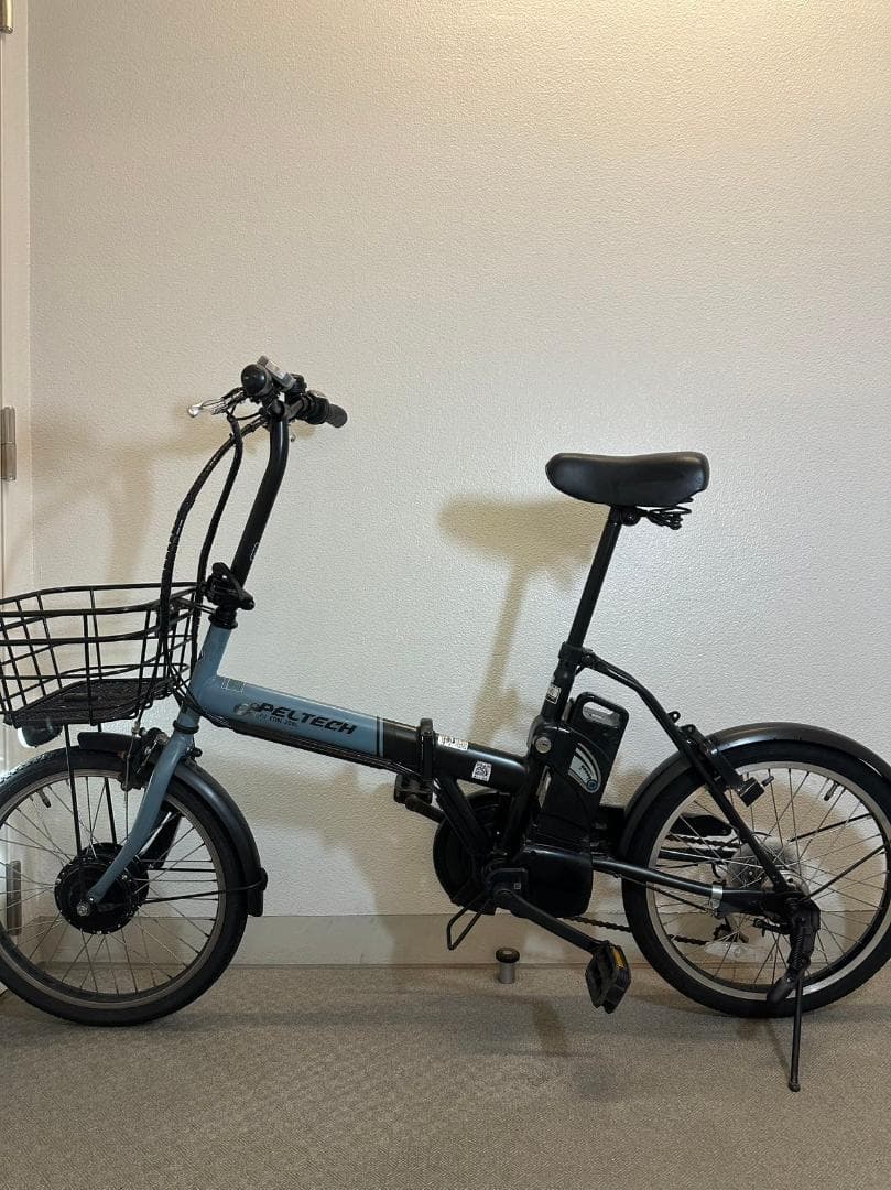 『配送可』ＰＥＬＴＥＣＨペルテック ＴＤＮ－２０８Ｌ折りたたみ電動アシスト自転車