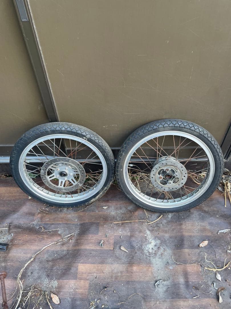 ドリーム50 前後ホイールセット 希少