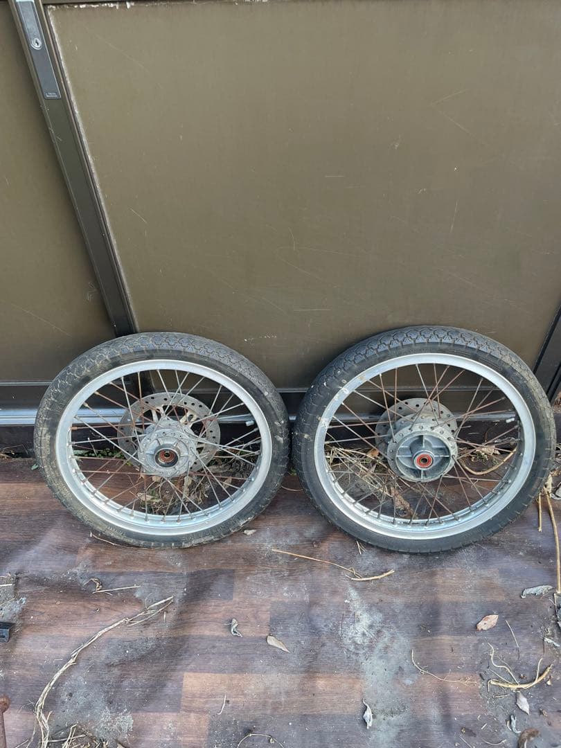 ドリーム50 前後ホイールセット 希少