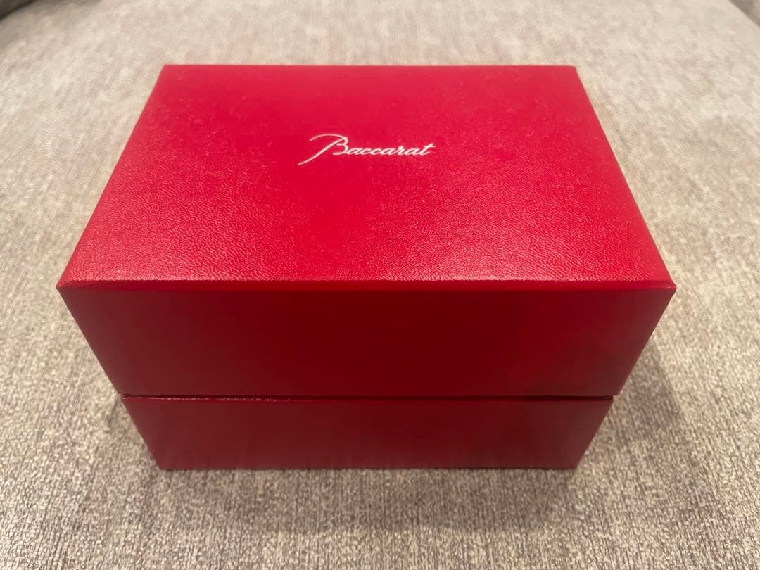 バカラ Baccarat 招き猫 クリスタル置物 まねきねこ 未使用 プレゼント