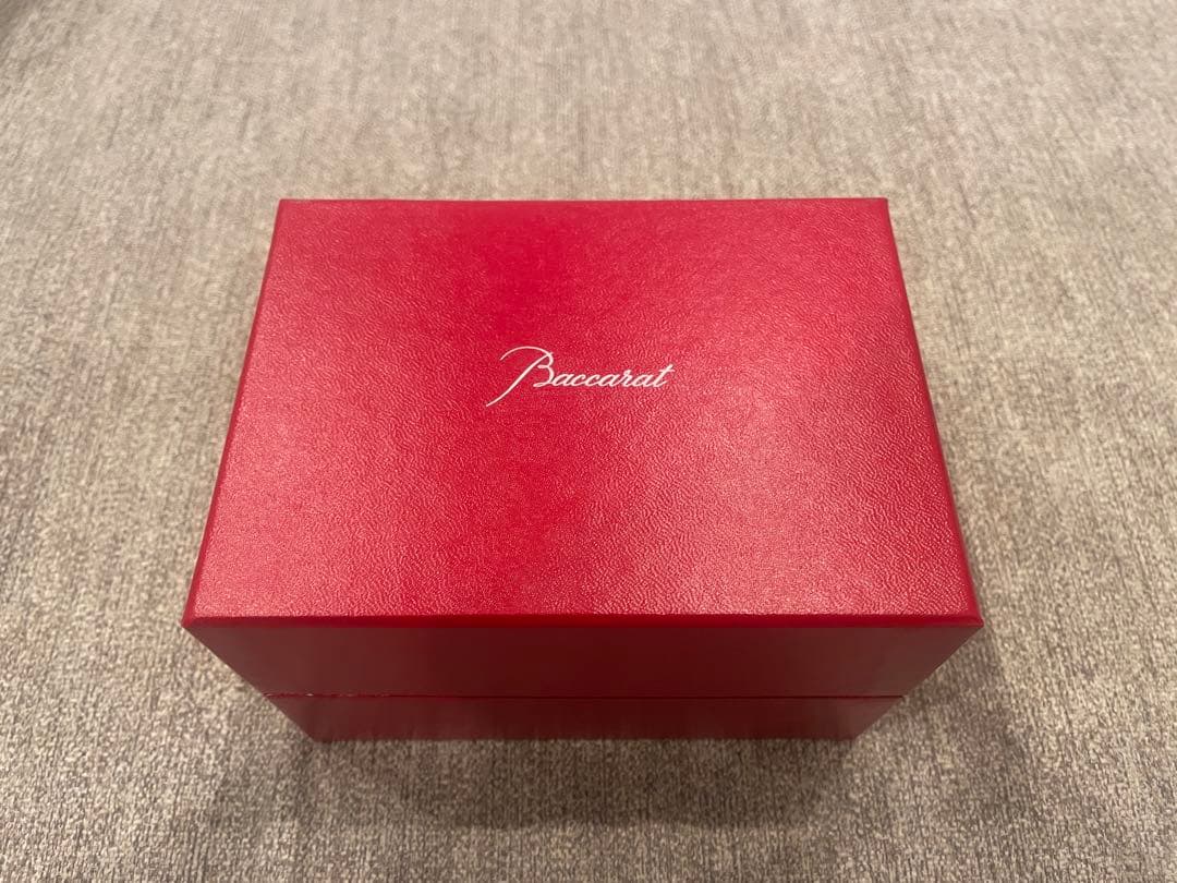 バカラ Baccarat 招き猫 クリスタル置物 まねきねこ 未使用 プレゼント