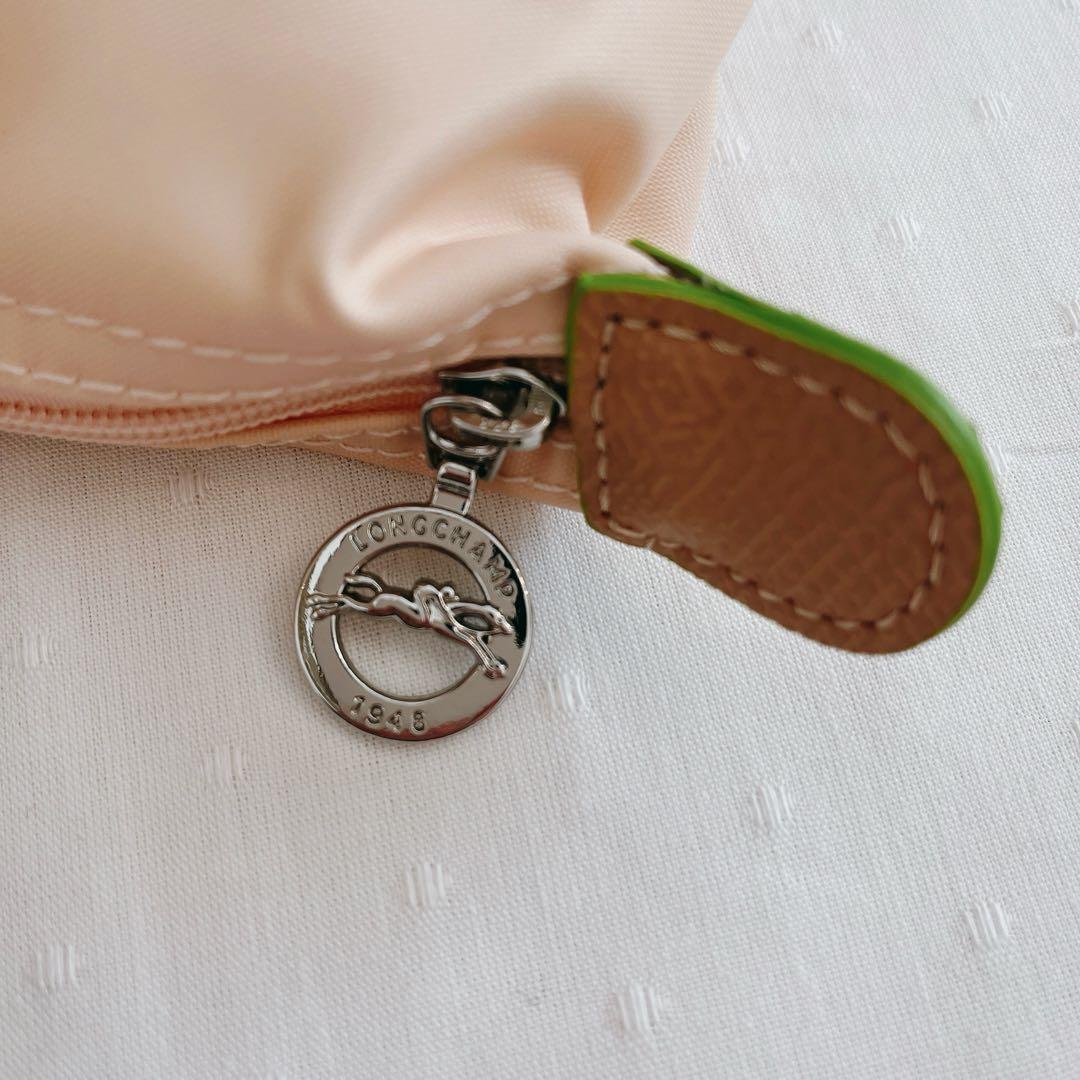 ロンシャン　ルプリアージュLサイズ　トートバッグ　ベージュ