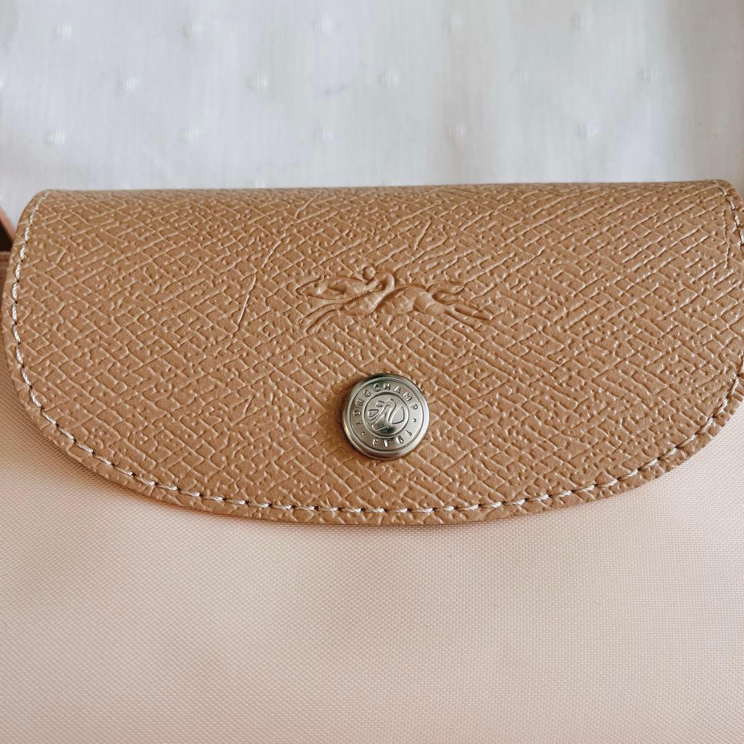 ロンシャン　ルプリアージュLサイズ　トートバッグ　ベージュ