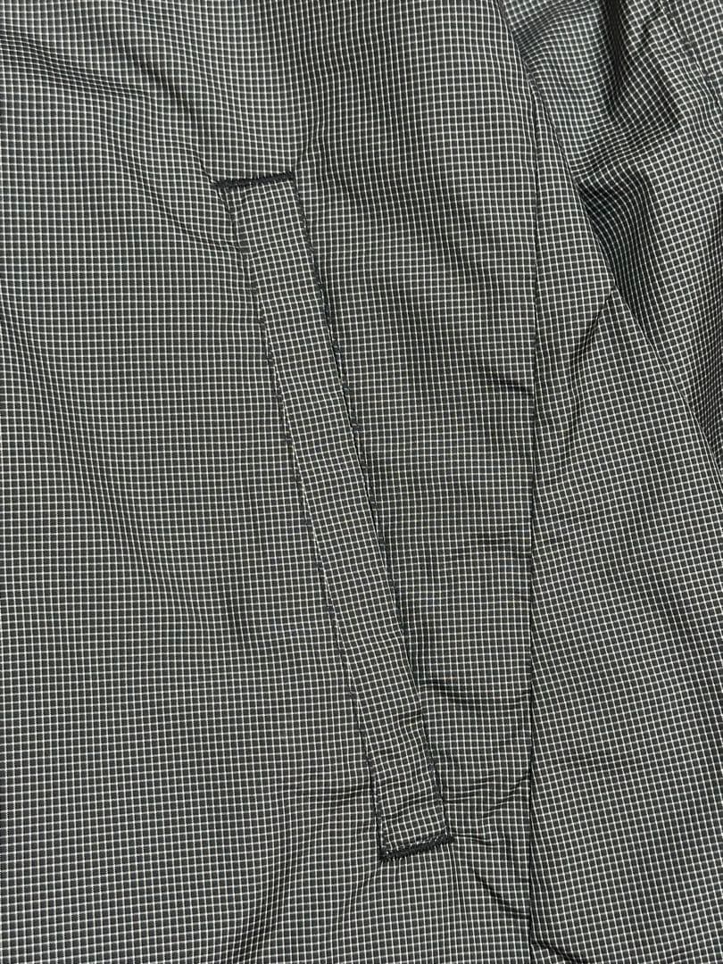 Nike フード付きジャケット グレー チェック柄