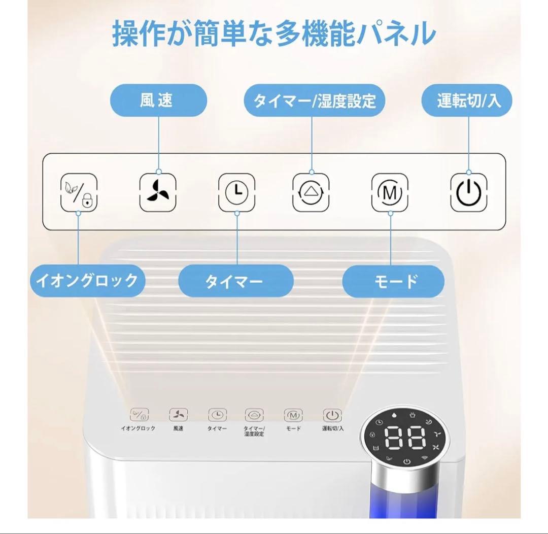 COWSAR 除湿機 衣類乾燥機 コンプレッサー式 強力除湿 除湿量12L/日