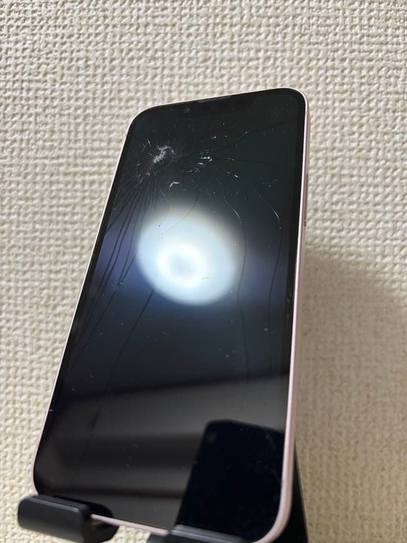 iPhone 13 mini 128G 画面割れあり【ジャンク】