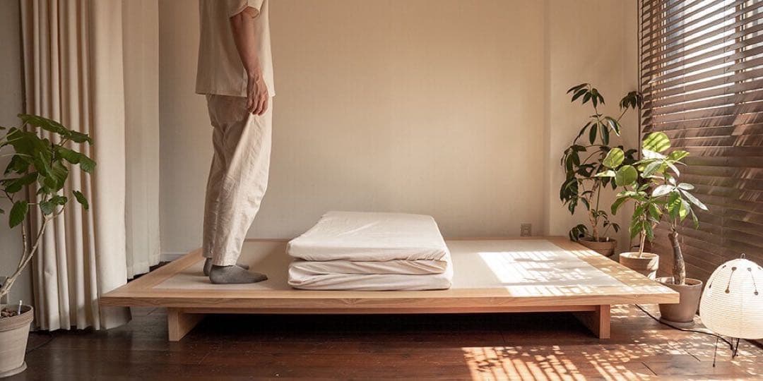 bonkotuLIVING BED リビングベッド 旭川家具 建築家二人