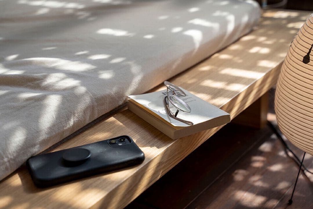 bonkotuLIVING BED リビングベッド 旭川家具 建築家二人