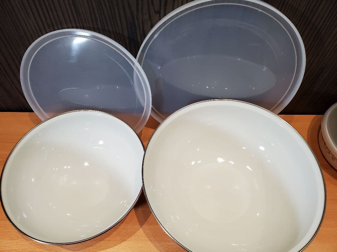 g*n様 エジリー インペリアルローズ ホーロー 保存容器 9点セット 薔薇 ロ