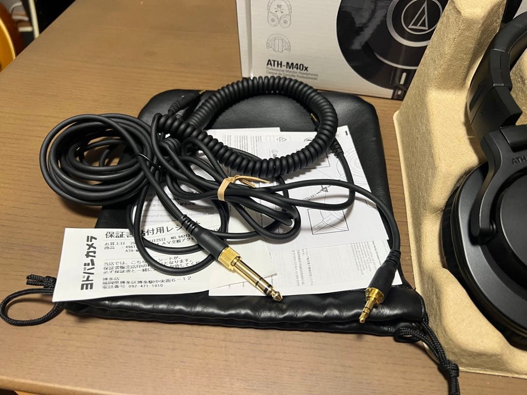 に*く様 Audio-Technica ATH-M40x ブラック