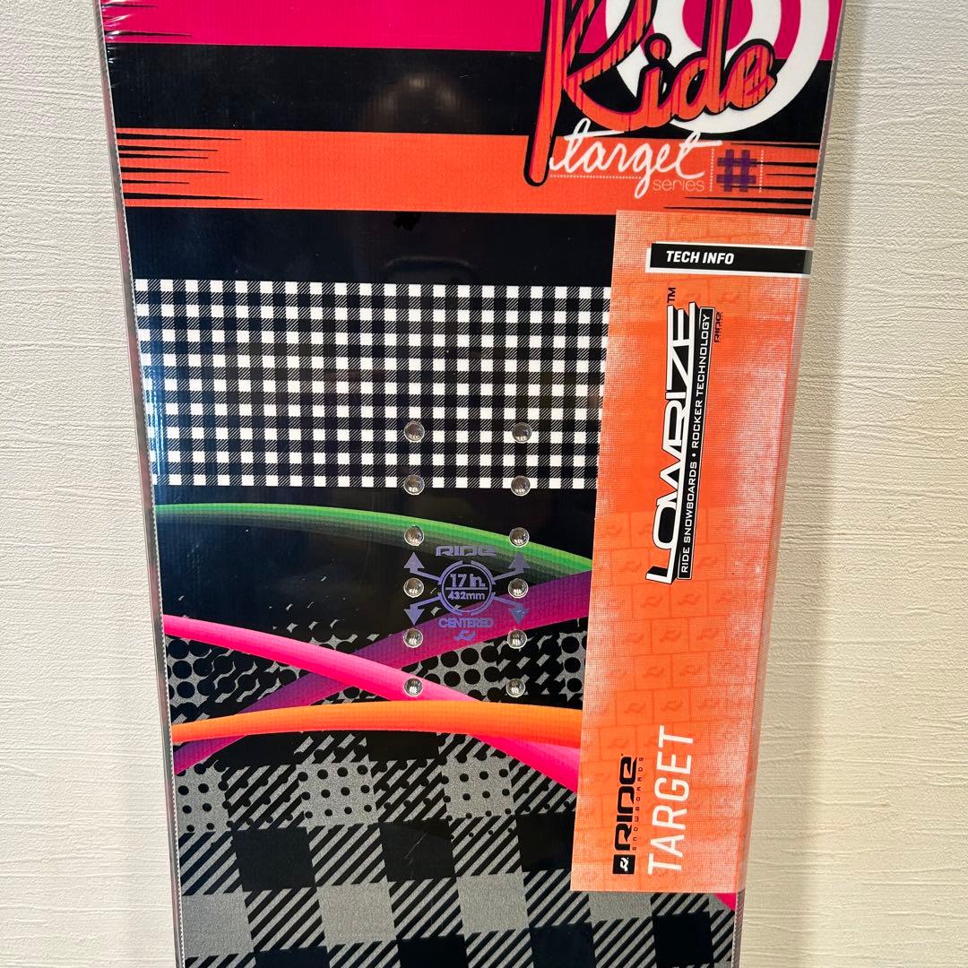 ◇シュリンク付未使用品◇ RIDE TARGET 138cm スノーボード
