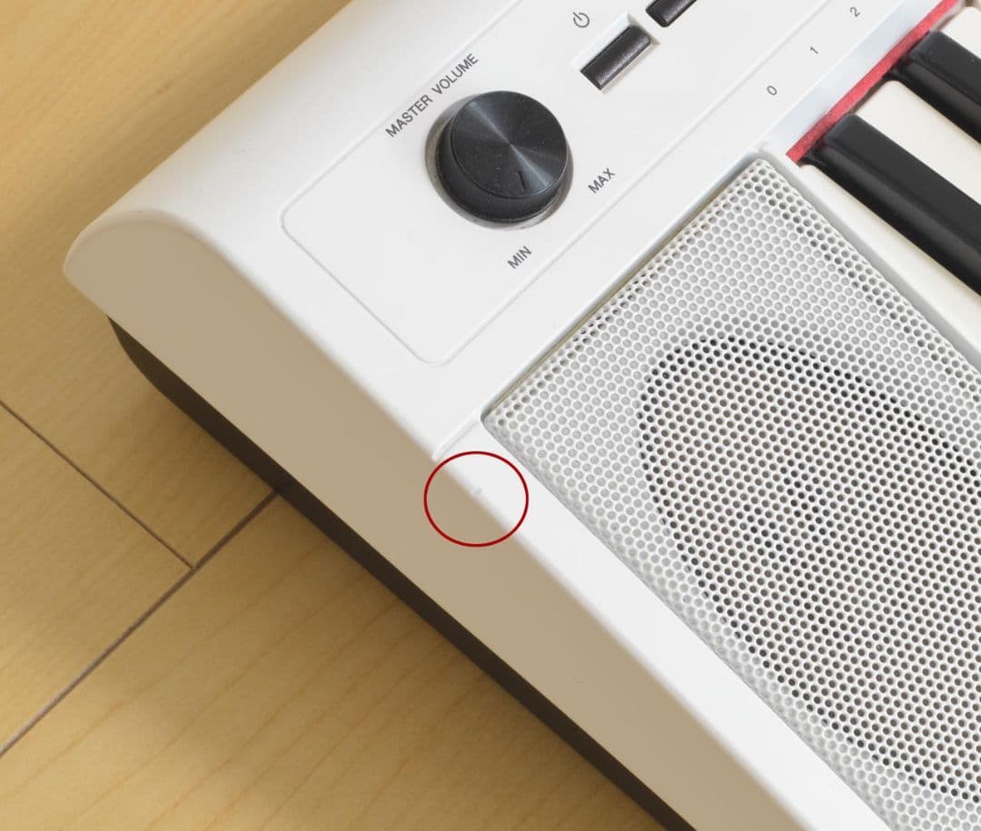 yamaha ピアジェーロ　NP-12　未使用ACアダプタ、ヘッドホン付