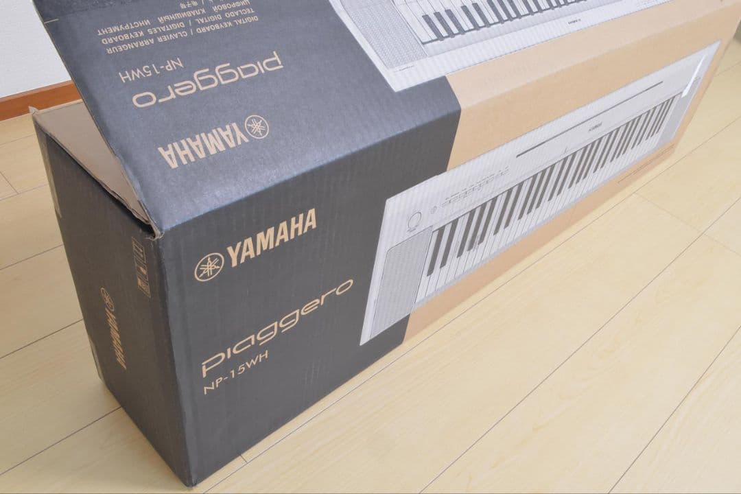 yamaha ピアジェーロ　NP-12　未使用ACアダプタ、ヘッドホン付