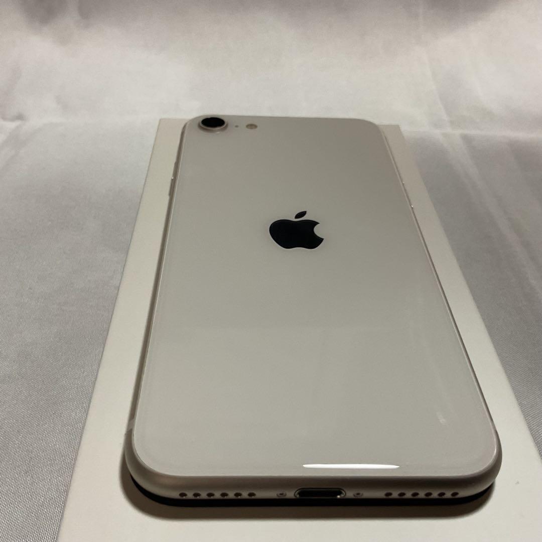 iPhoneSE 3世代 64G スターライト BT95%