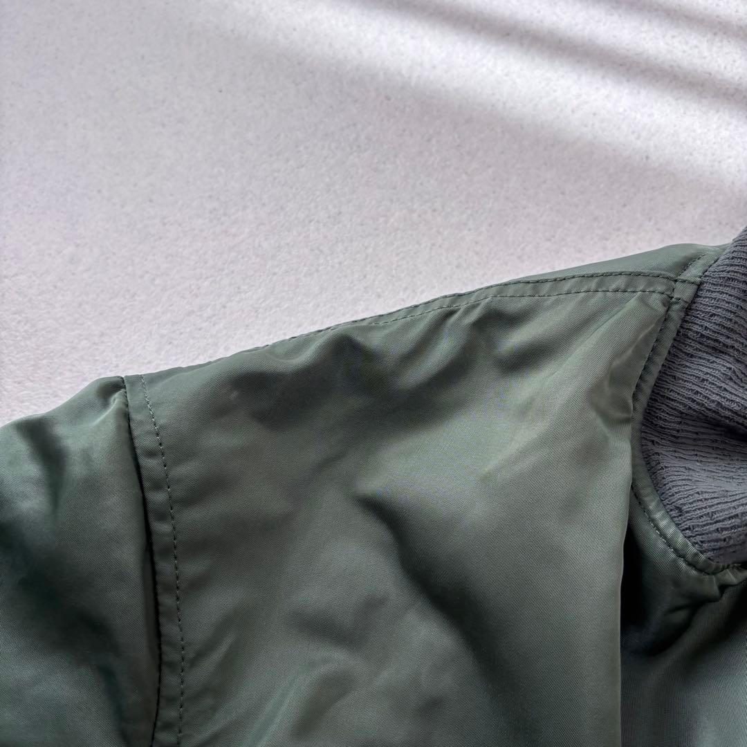 ALPHA INDUSTRIES ma1 ground crew USA製 XL