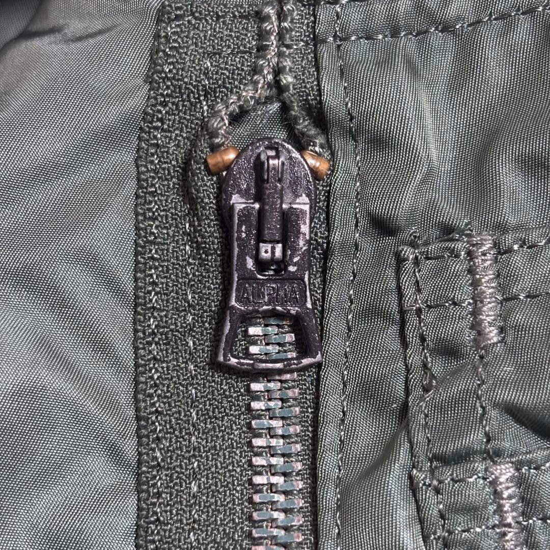 ALPHA INDUSTRIES ma1 ground crew USA製 XL