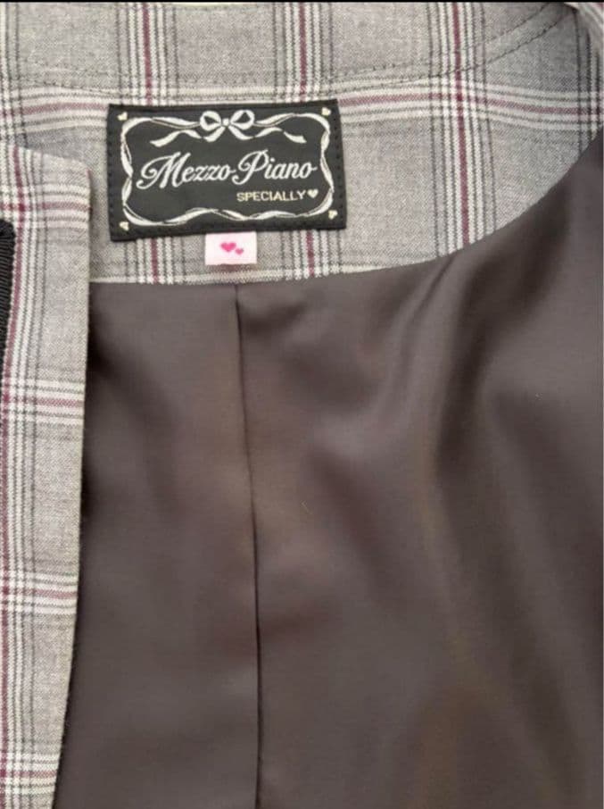 2/15まで最終値下げ！美品メゾピアノ 卒服 160ワンピース ジャケット