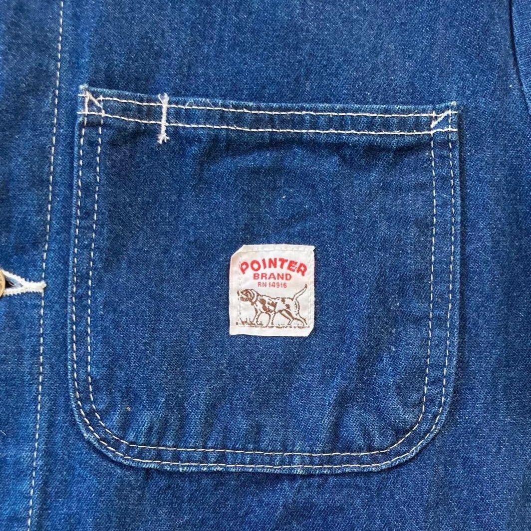 【USA製】POINTER BRAND デニム カバーオール ポインター