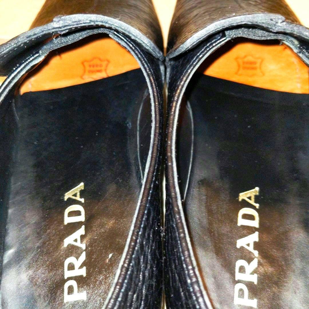 ★最終値下げ【極美品】プラダ　ドレスシューズ