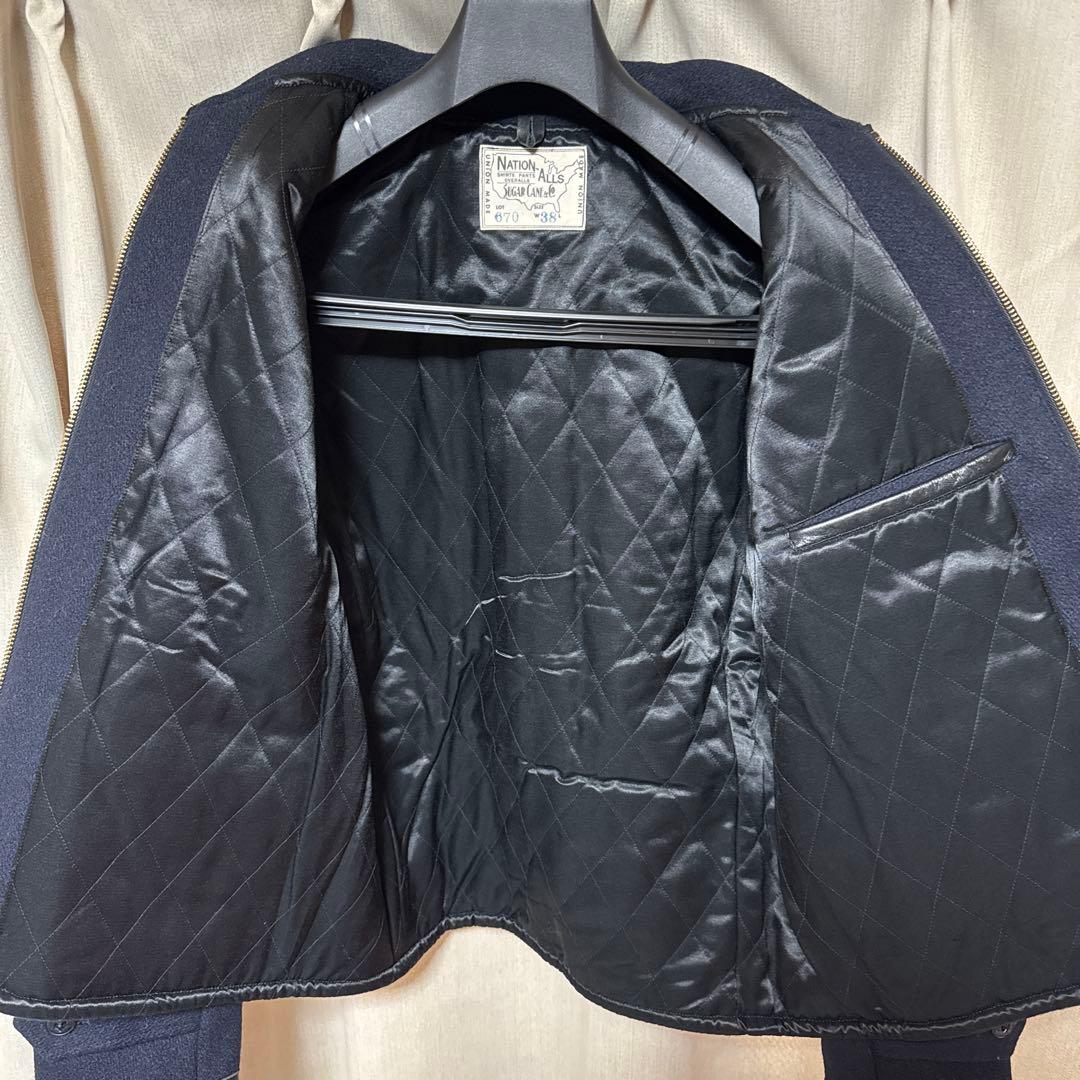 Sugar Cane ウールメルトン　スポーツジャケット 30オンス