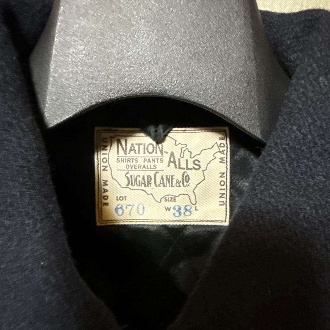 Sugar Cane ウールメルトン　スポーツジャケット 30オンス