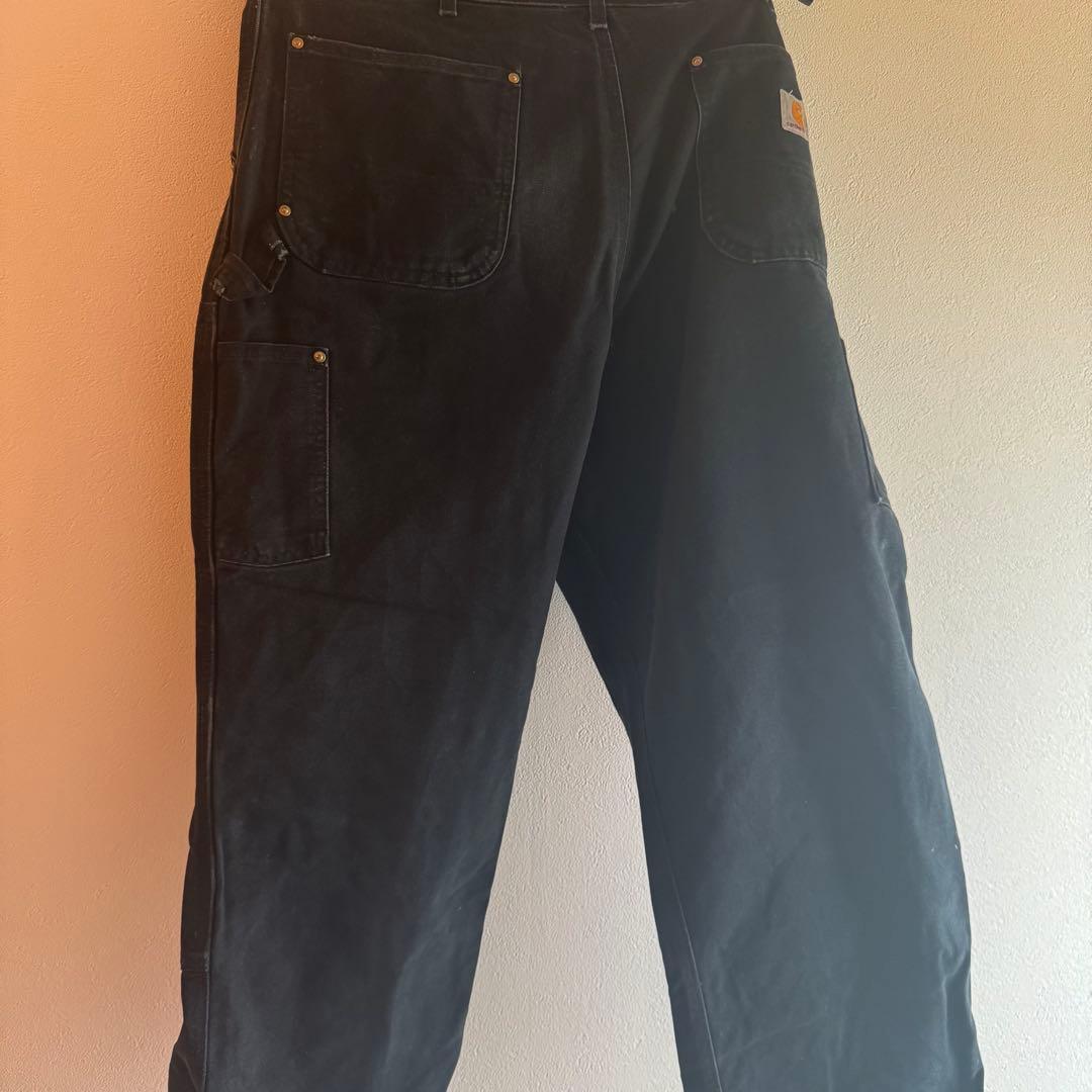 Carhartt 黒 ダブルニー90年代　アメリカ製