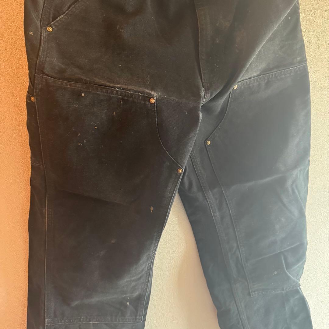 Carhartt 黒 ダブルニー90年代　アメリカ製