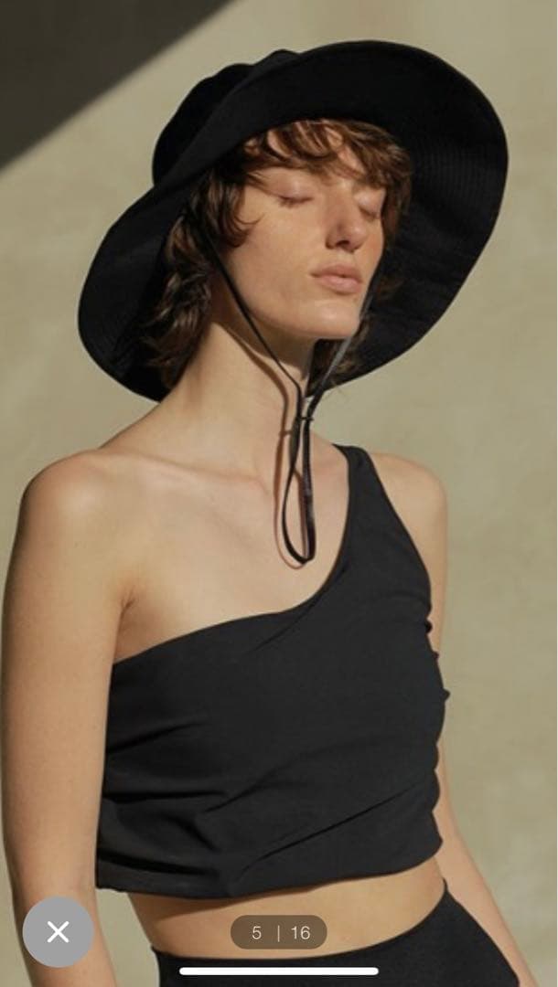 ETRE⭐︎ marihoja ナイロンサファリハット⭐︎ブラック