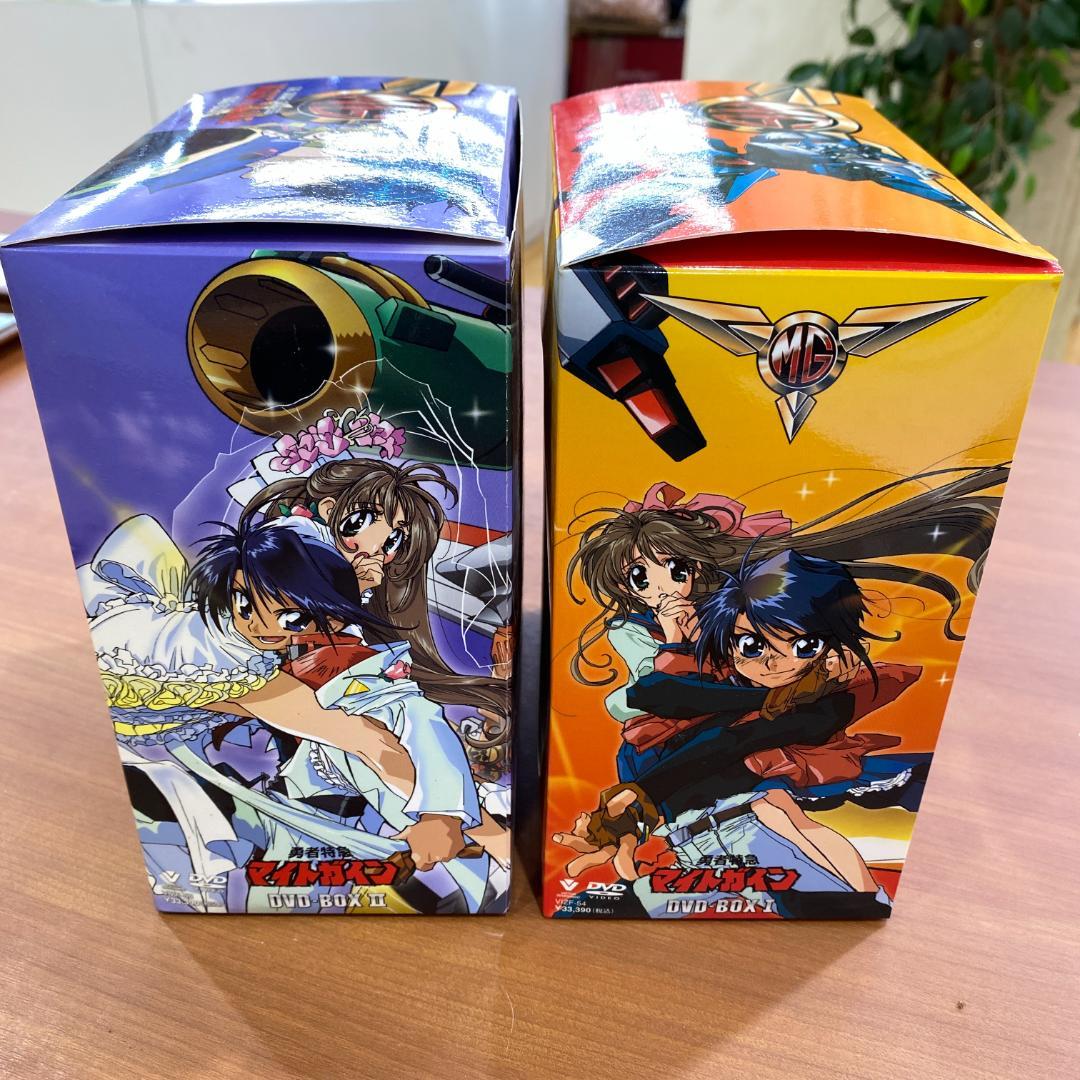 黒*マ様 勇者特急マイトガイン DVD-BOX I・Ⅱ 初回限定版 フィギュア付