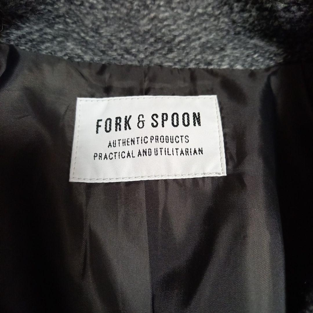 早い者勝ち！【美品】 FORK&SPOON スライバーニットコート グレー