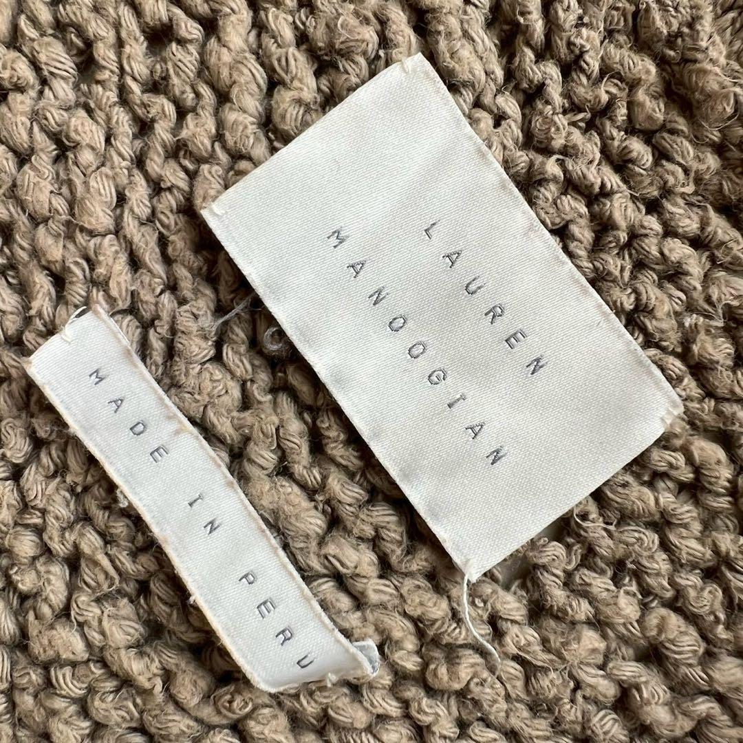 LAUREN MANOOGIAN ハンドニットパンツ ベージュ