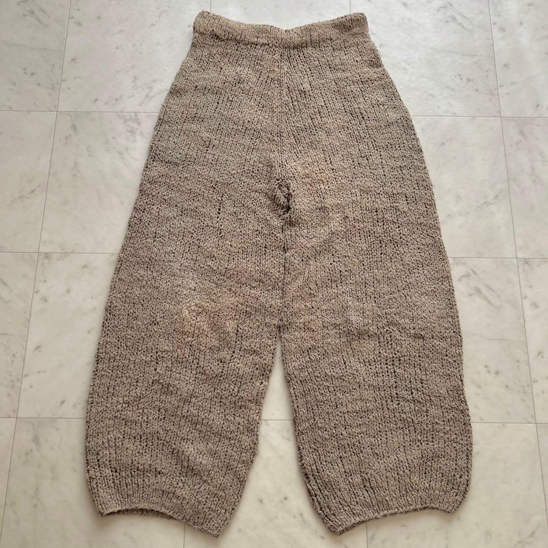 LAUREN MANOOGIAN ハンドニットパンツ ベージュ