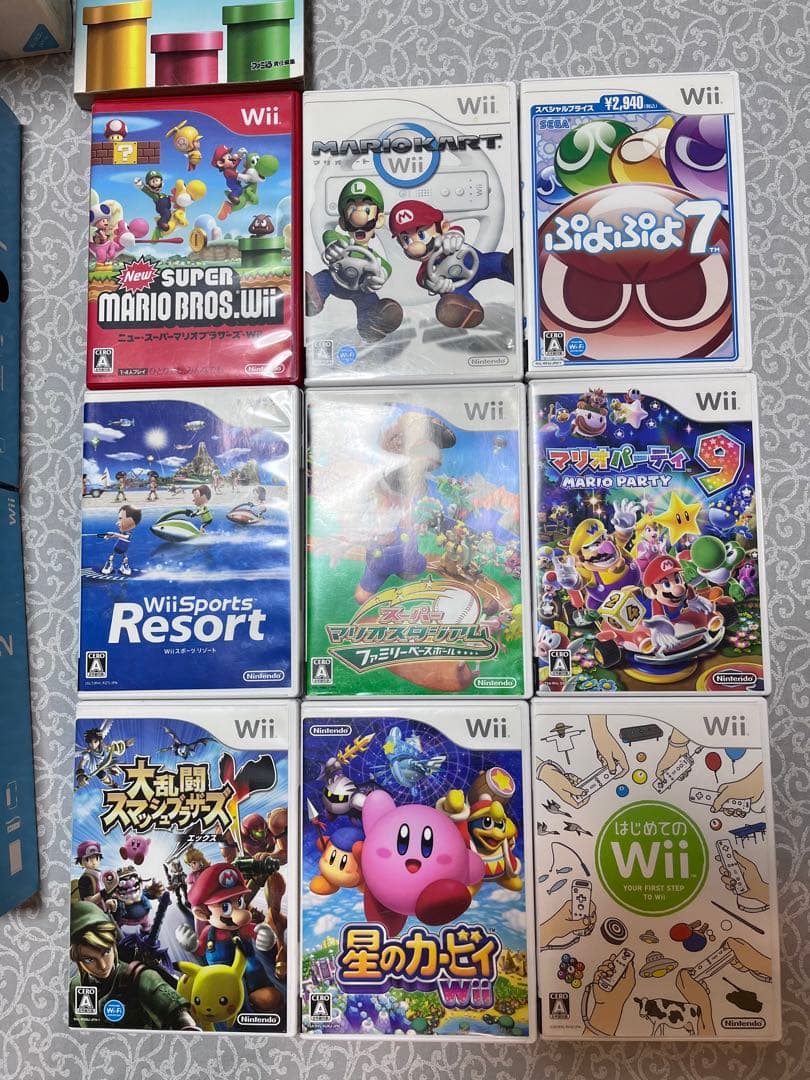 Wii本体　セット　ハンドル　ソフト