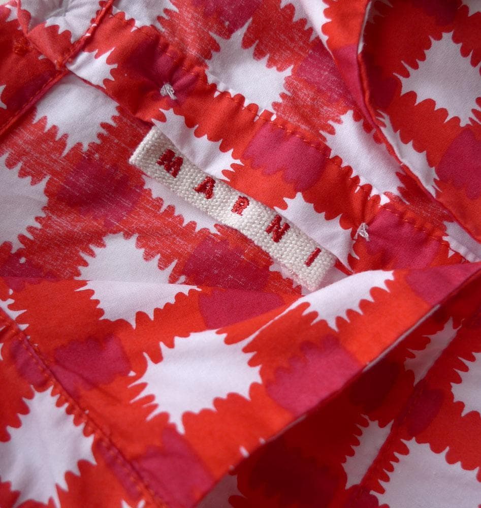 美品 MARNI キッズ 2,8万円 6Y 6歳 チェック柄ワンピース マルニ