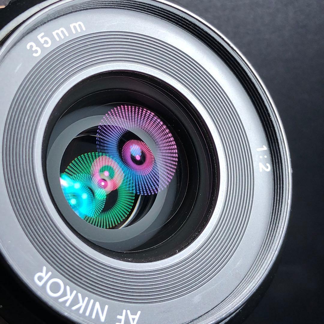 純正付属品付Nikon AF NIKKOR 35mm f2 Nikon F