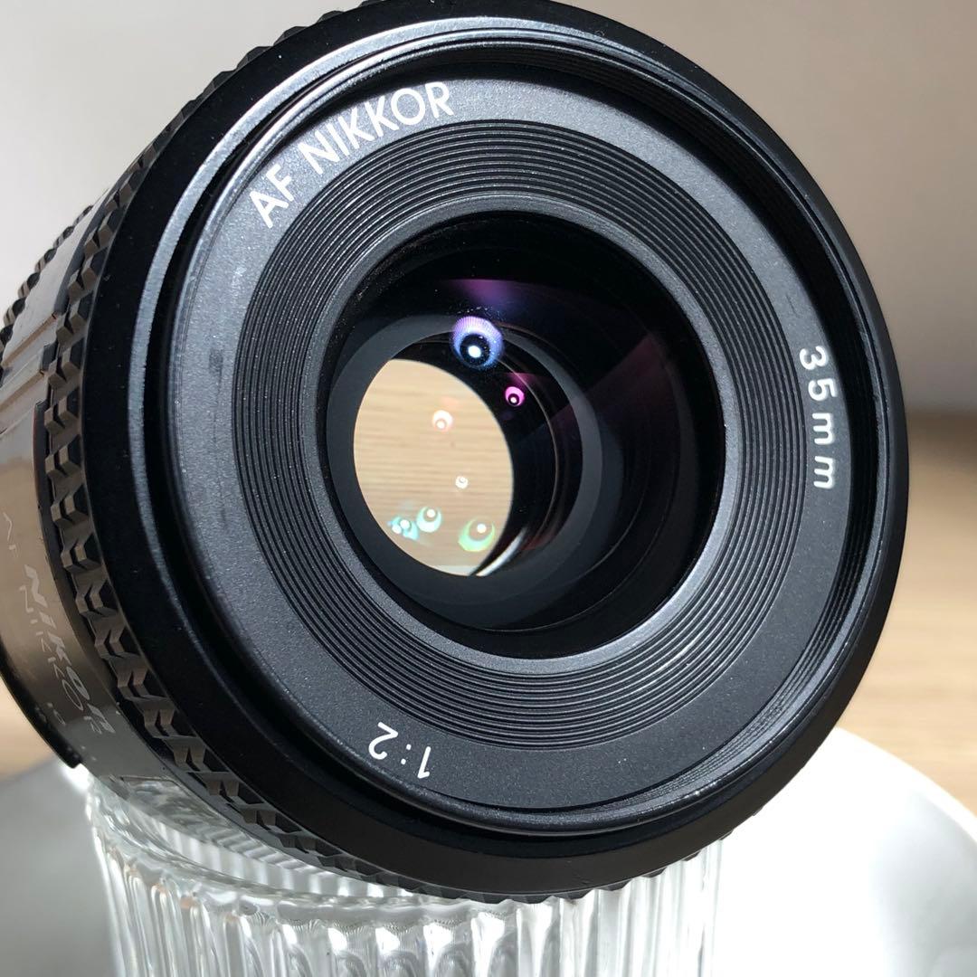 純正付属品付Nikon AF NIKKOR 35mm f2 Nikon F