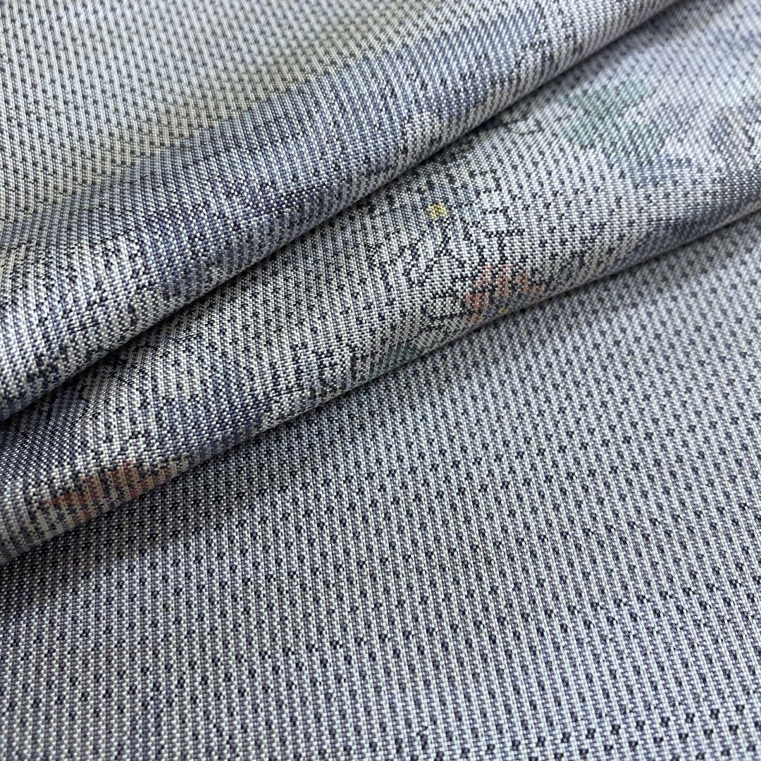 ⭐︎K0664 美品 逸品 上品 都喜ヱ門 正絹 本場白大島 7マルキ