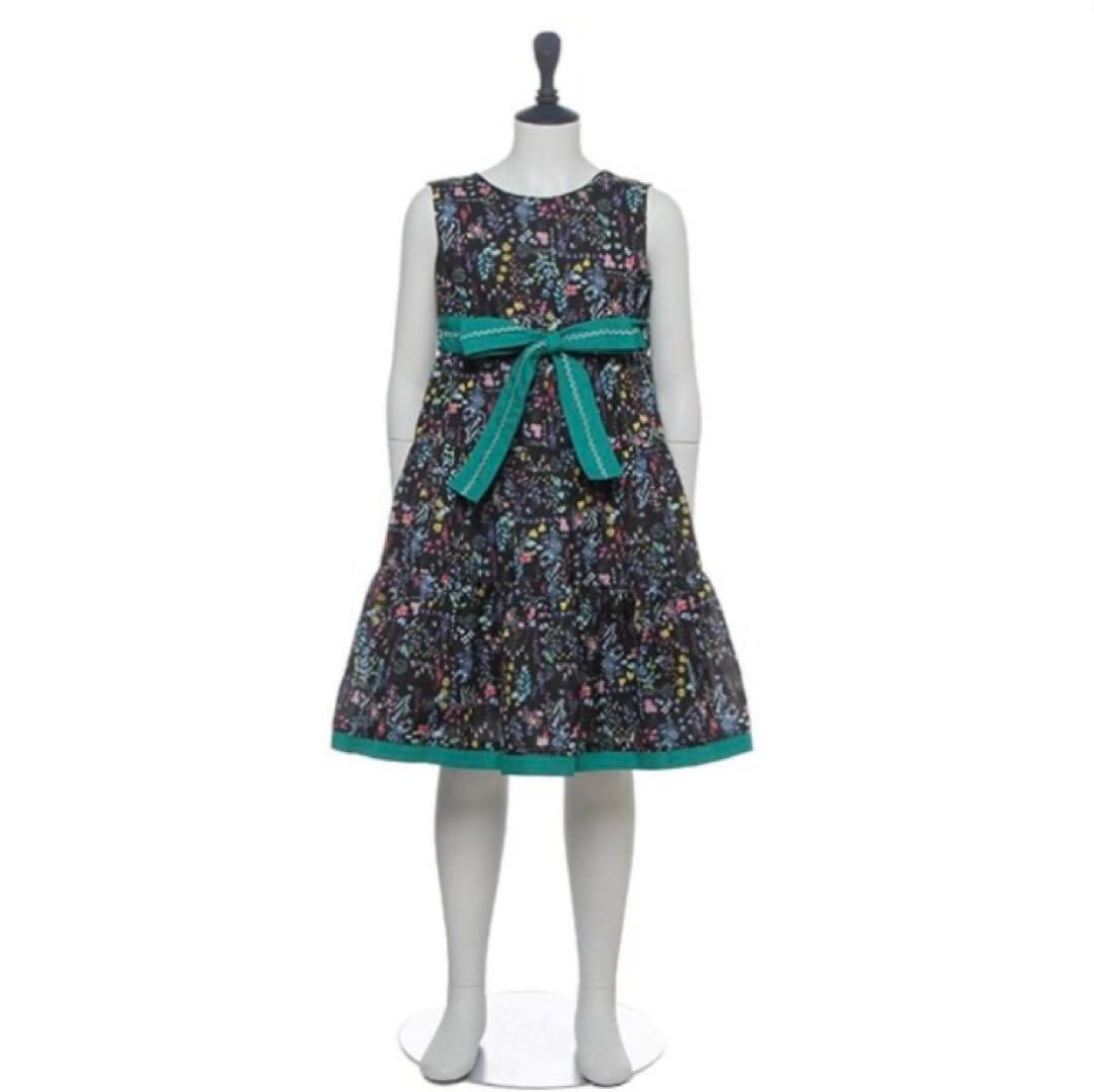 セール　最終お値下げ　新品　アナスイミニ　ボタニカルワンピース　LL