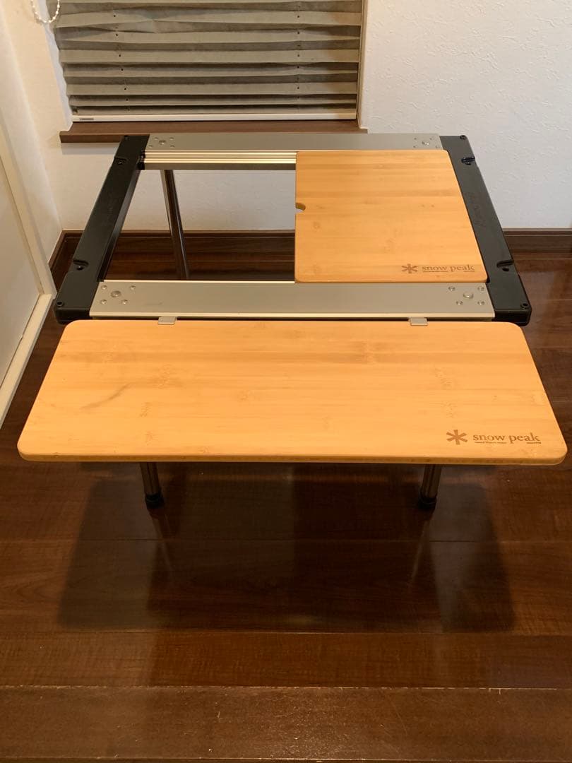 【廃盤】スノーピーク　IGT アイアングリルテーブル フレームショート・脚セット