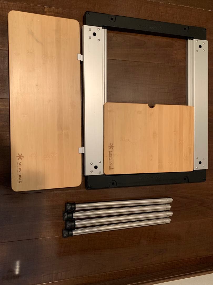 【廃盤】スノーピーク　IGT アイアングリルテーブル フレームショート・脚セット