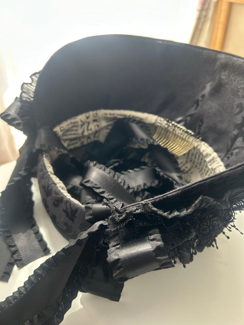 corgi-corgi クラシカルボンネット　ブラック